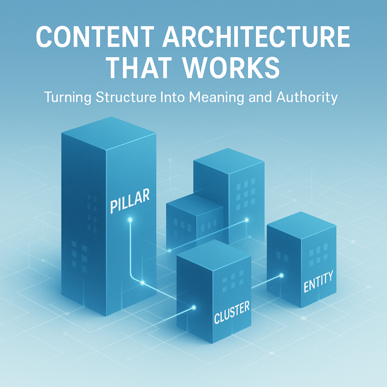 Content Architecture That Works: Turning Structure Into Meaning and Authority