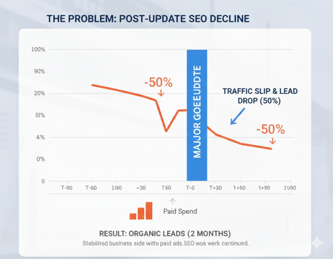 Ed Tech Companies Organic Traffic Decline